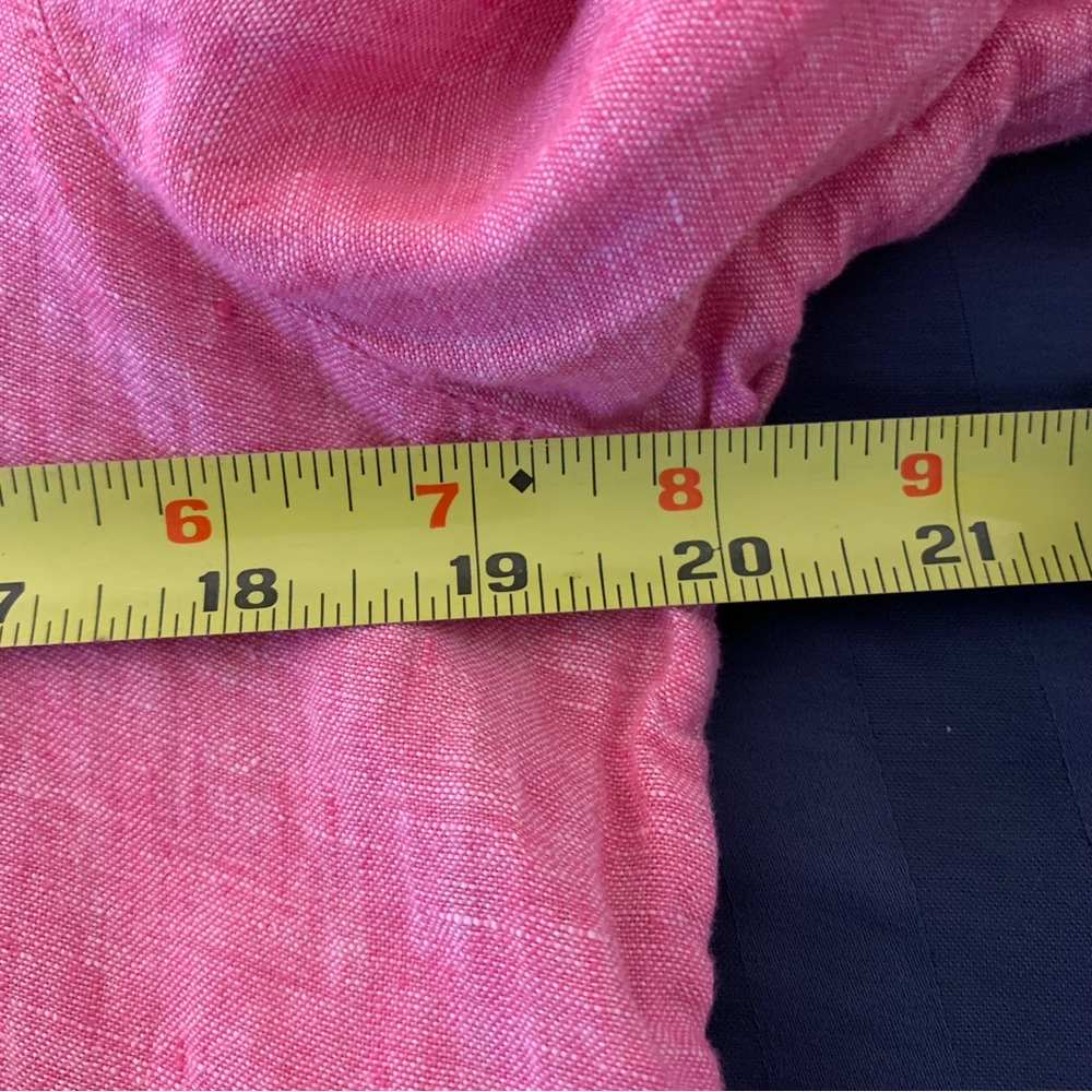 Tahari 100% Linen Top Size Medium - Picture 5 of 8